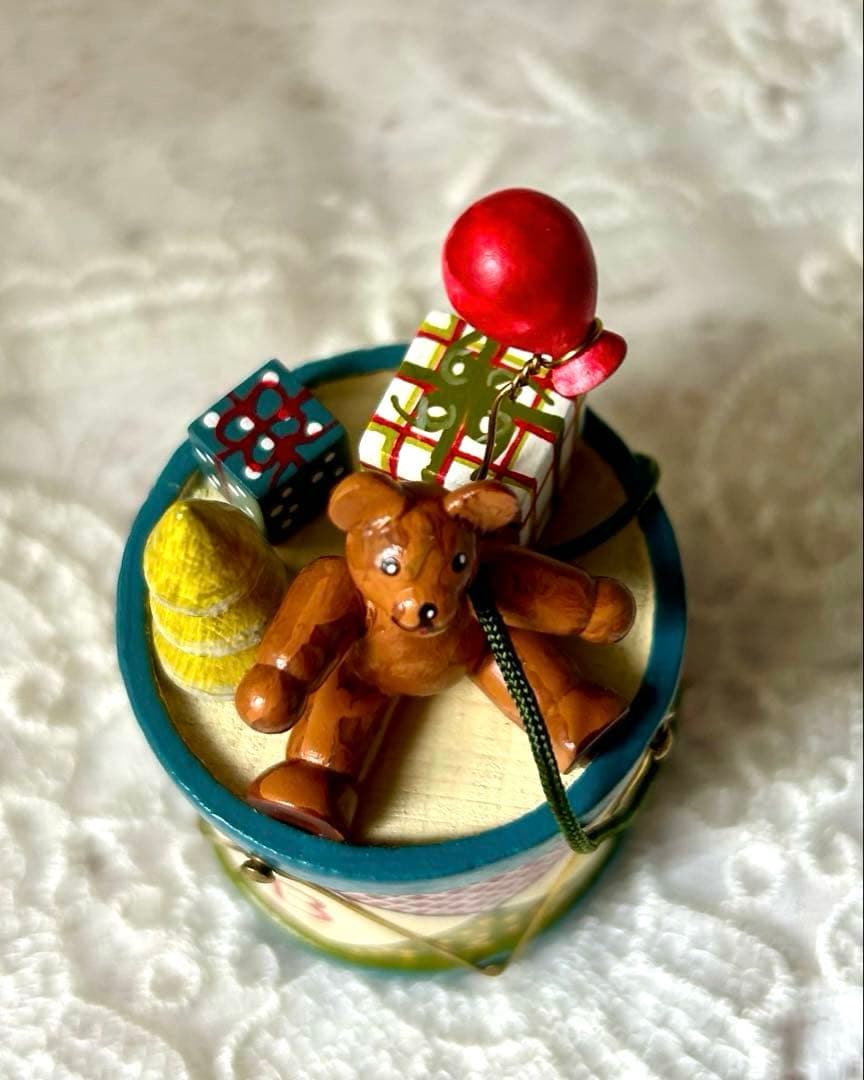 ケーテウォルファルト　ドイツ　クリスマスオーナメント　木製２個セット