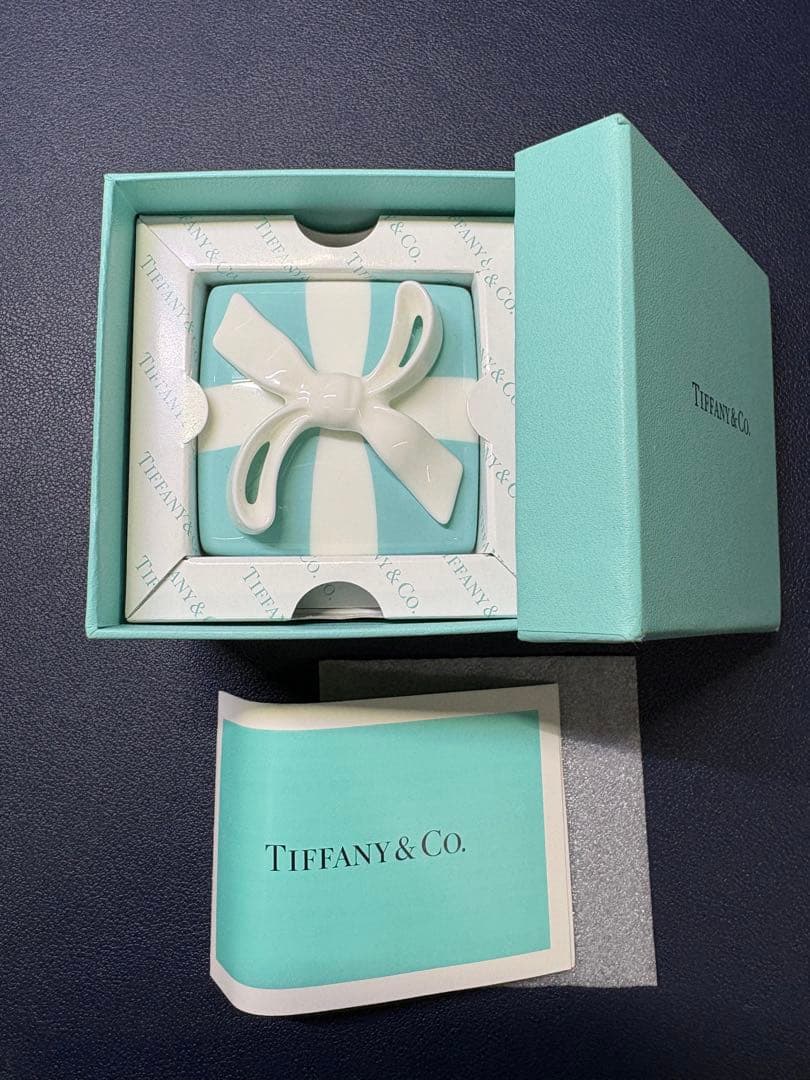 未使用Tiffany＆Co. ブルーボックス ミニ ジュエリーケース