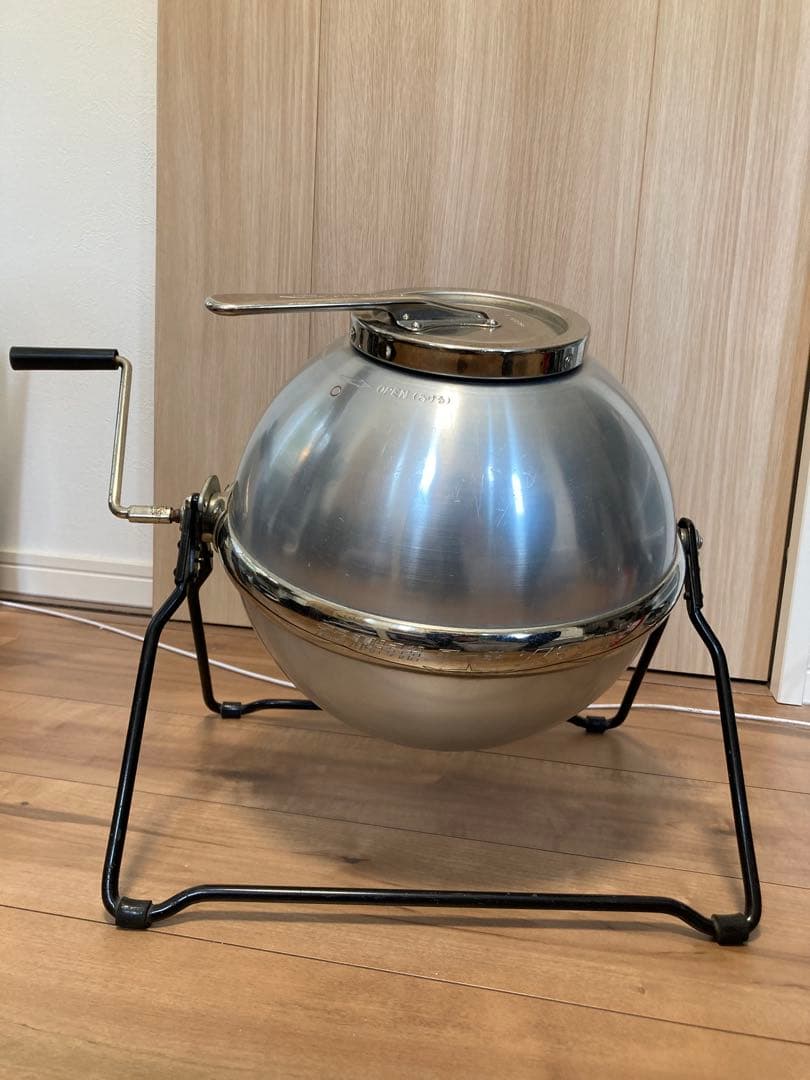 カモメホーム洗濯機 林製作所 球体 手回し式　昭和レトロ