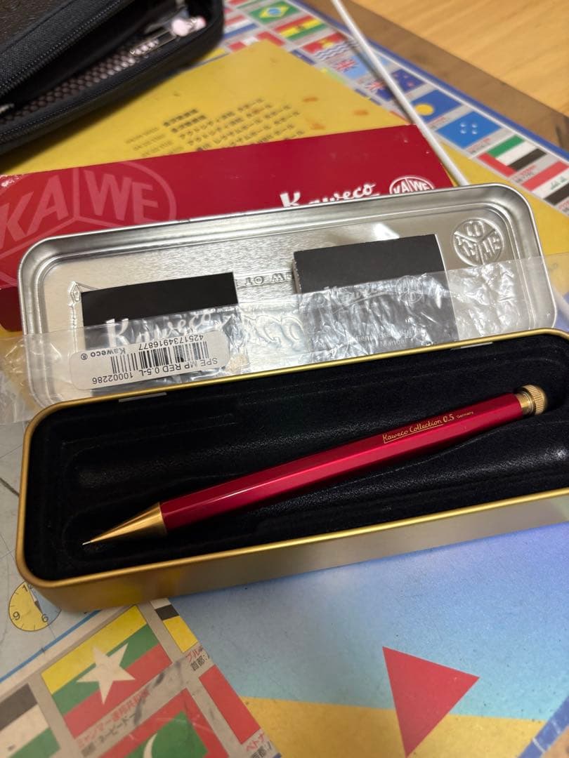 ゆ*ー様 カヴェコスペシャルレッド　0.5シャーペン