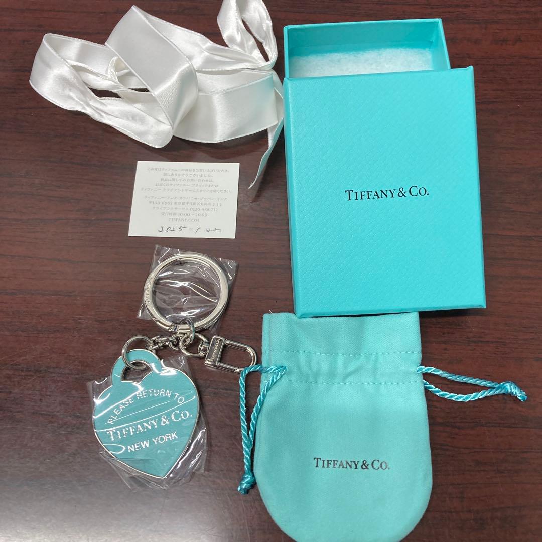 Tiffany & Co. リターン トゥ ティファニーハート タグ キーリング
