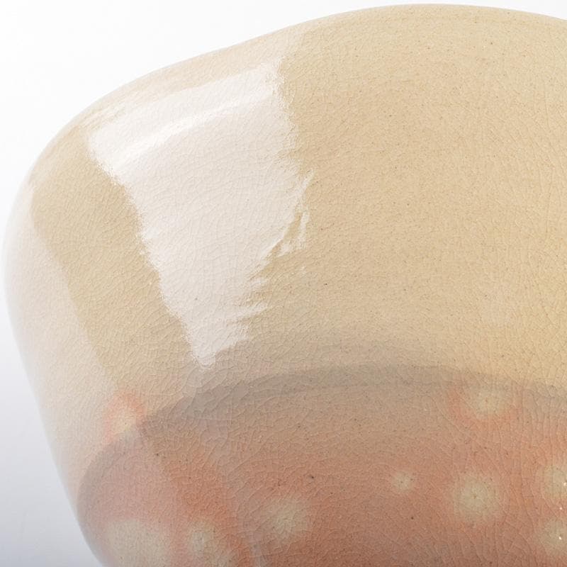 萩焼　旭雲山　松延窯　金子松延作　茶碗　宗左（而妙斎）極め箱　M　R6900