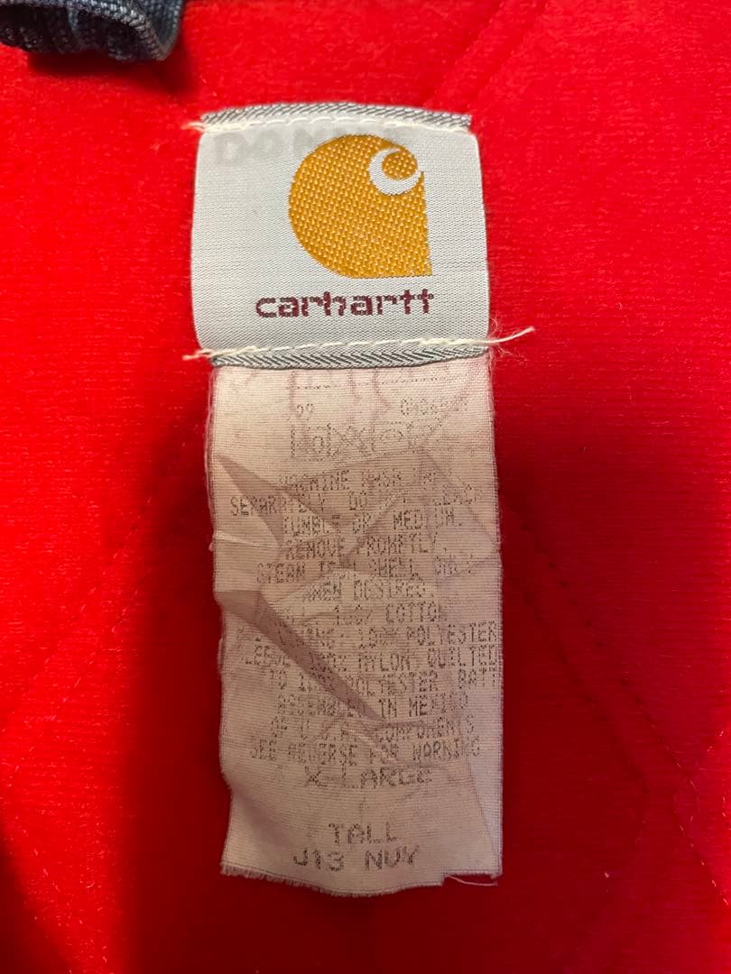 D*E様 Carhartt ネイビー サンタフェジャケット XL-TALL