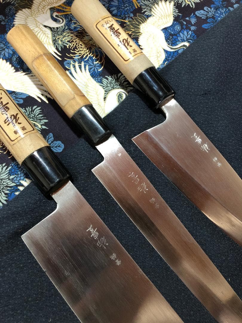 【研ぎ済み】祐豊　鋼製　柳刃包丁　出刃包丁　菜切り包丁　和包丁　料理　釣り