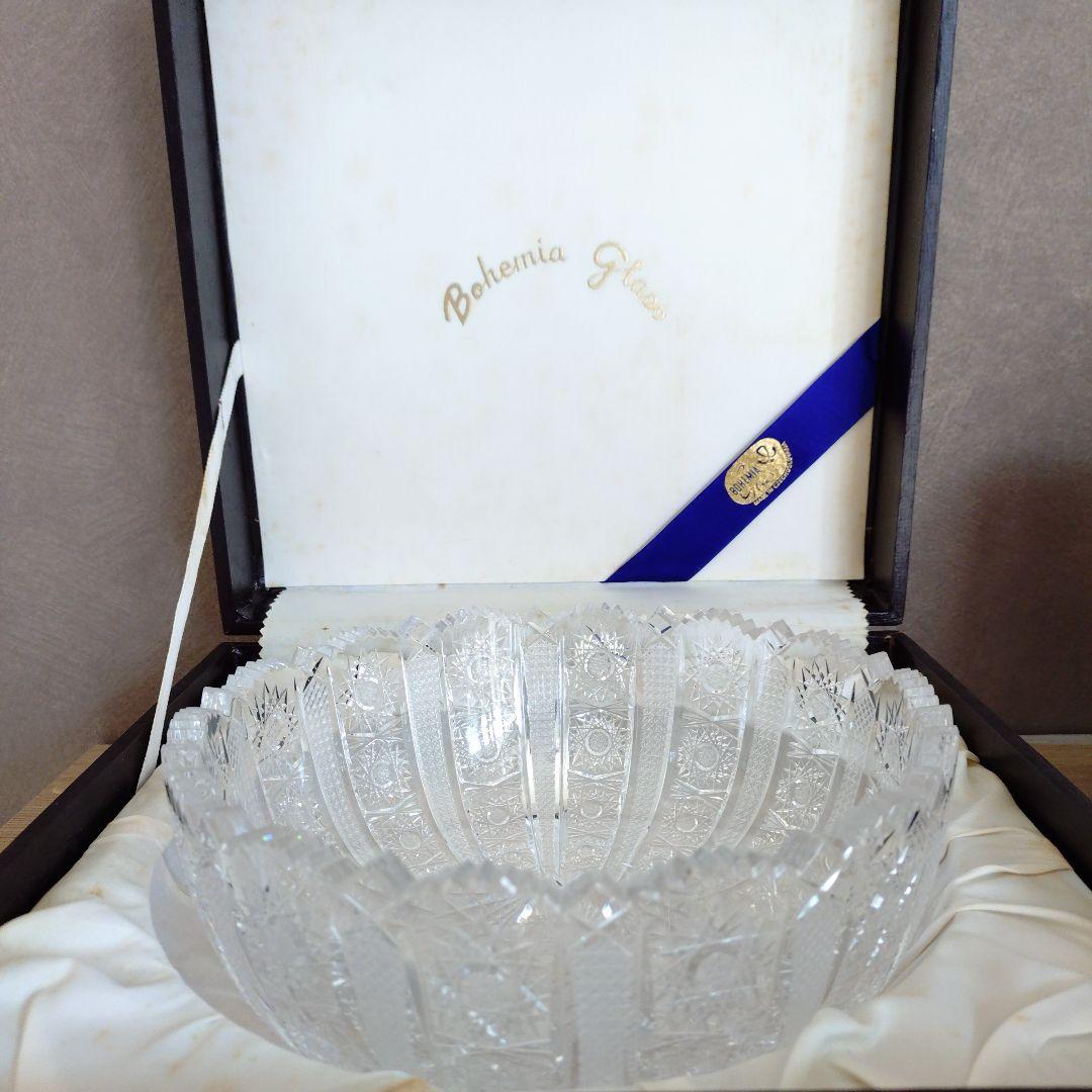 ボヘミアグラス　ボウル　皿