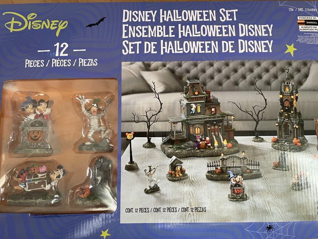 新品未開封　ディズニーハロウィンヴィレッジ　イルミネーション　サウンド