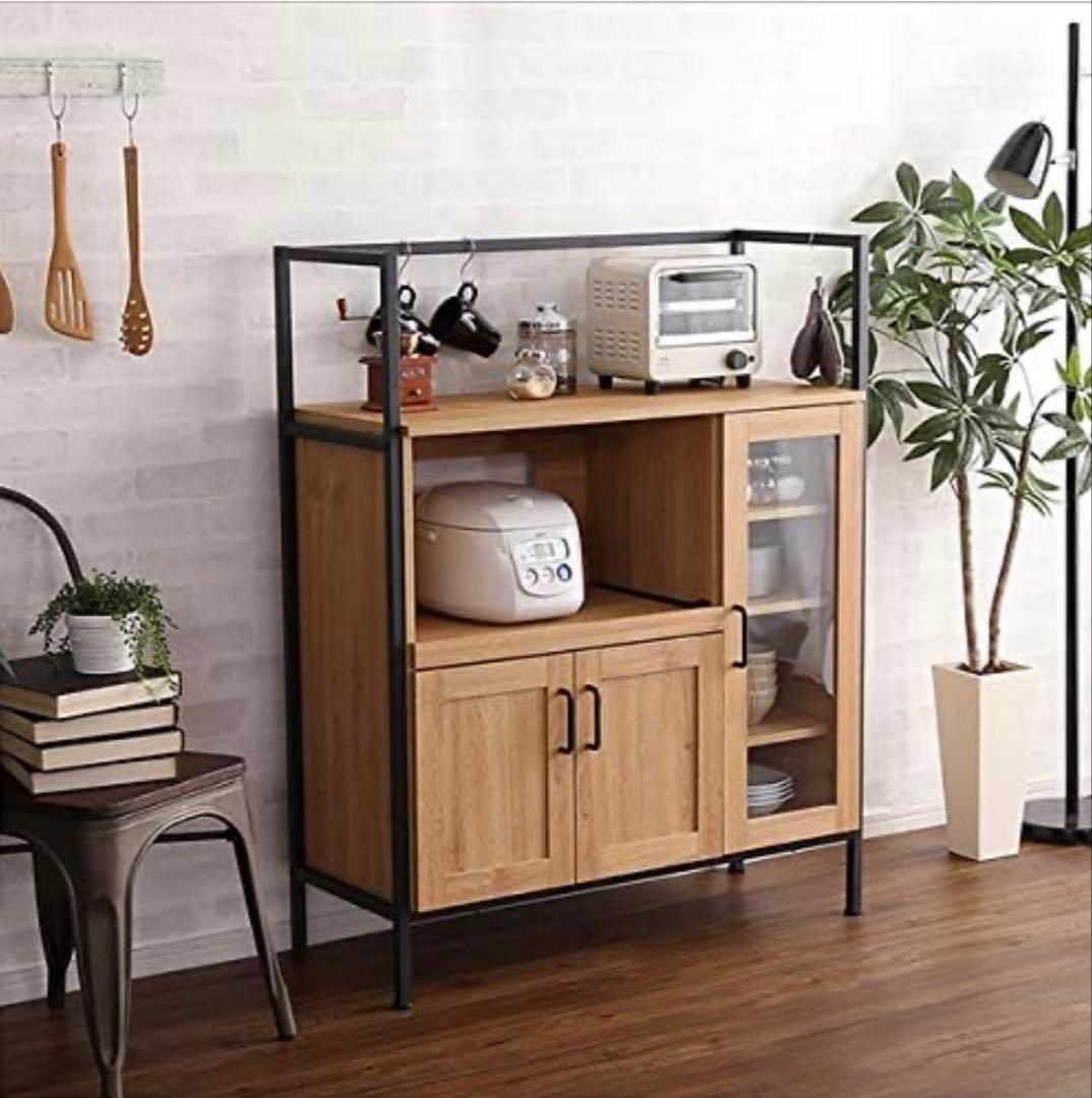 ホームテイスト ヴィンテージレンジ台 GREACK-グリック- ウォールナット