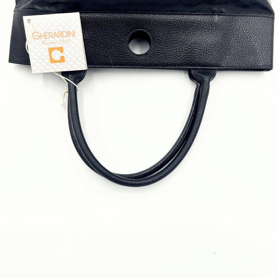 新品・未使用　GHERARDINI トートバッグ ブラック　ソフティ　タグ付き