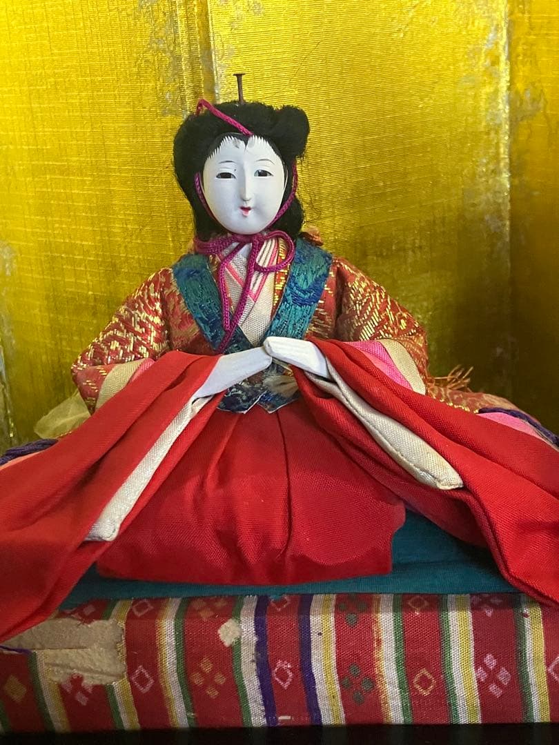 雛人形セット 男雛 女雛 ランプ付き