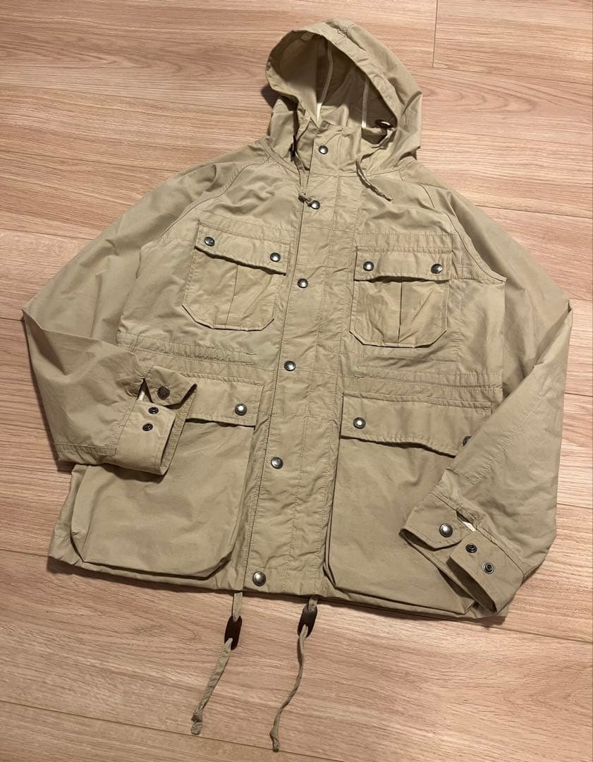アメリカ製 エンジニアードガーメンツ マウンテンパーカー マウパ ベージュ S