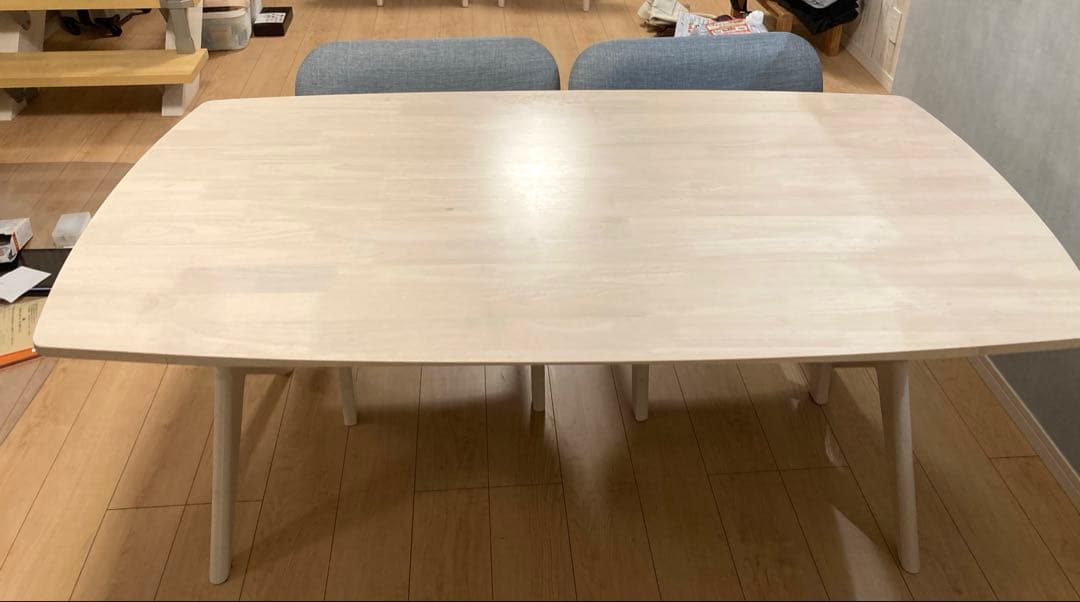 【引取限定・横浜市】ニトリ　ダイニングテーブルセット（※椅子は2つのみ）