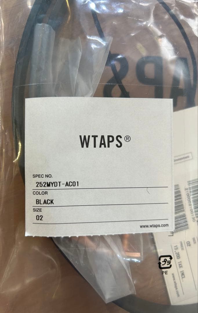 WTAPS ブラック ベルト 252MYDT-AC01 O2