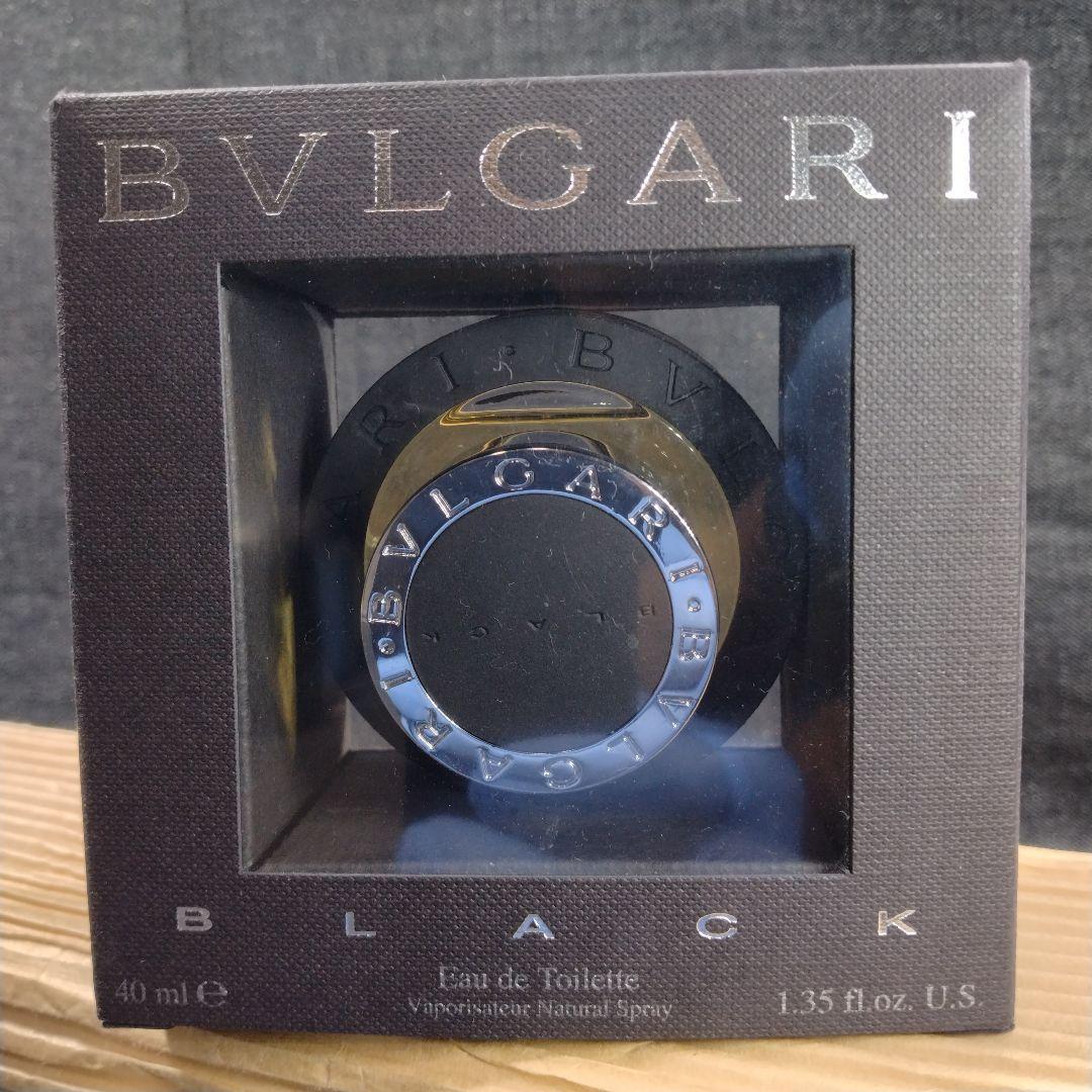 ☆希少・廃盤 未使用　BVLGARI BLACK ブルガリブラックEDT40ml