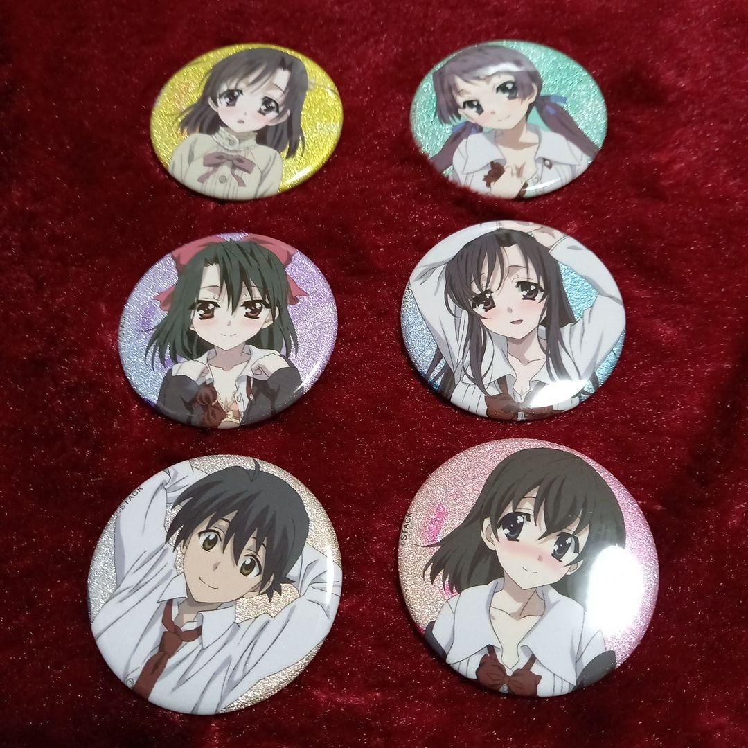 School Days 20th　缶バッチ　ランダム　フルコンプ