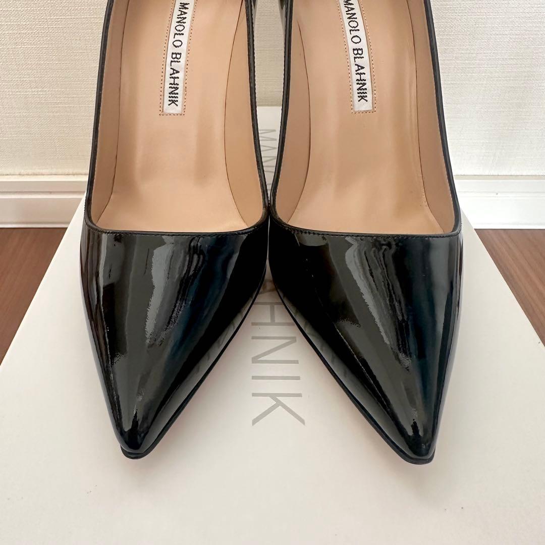 【美品】 MANOLO BLAHNIK マロノブラニク 36.5 BB エナメル