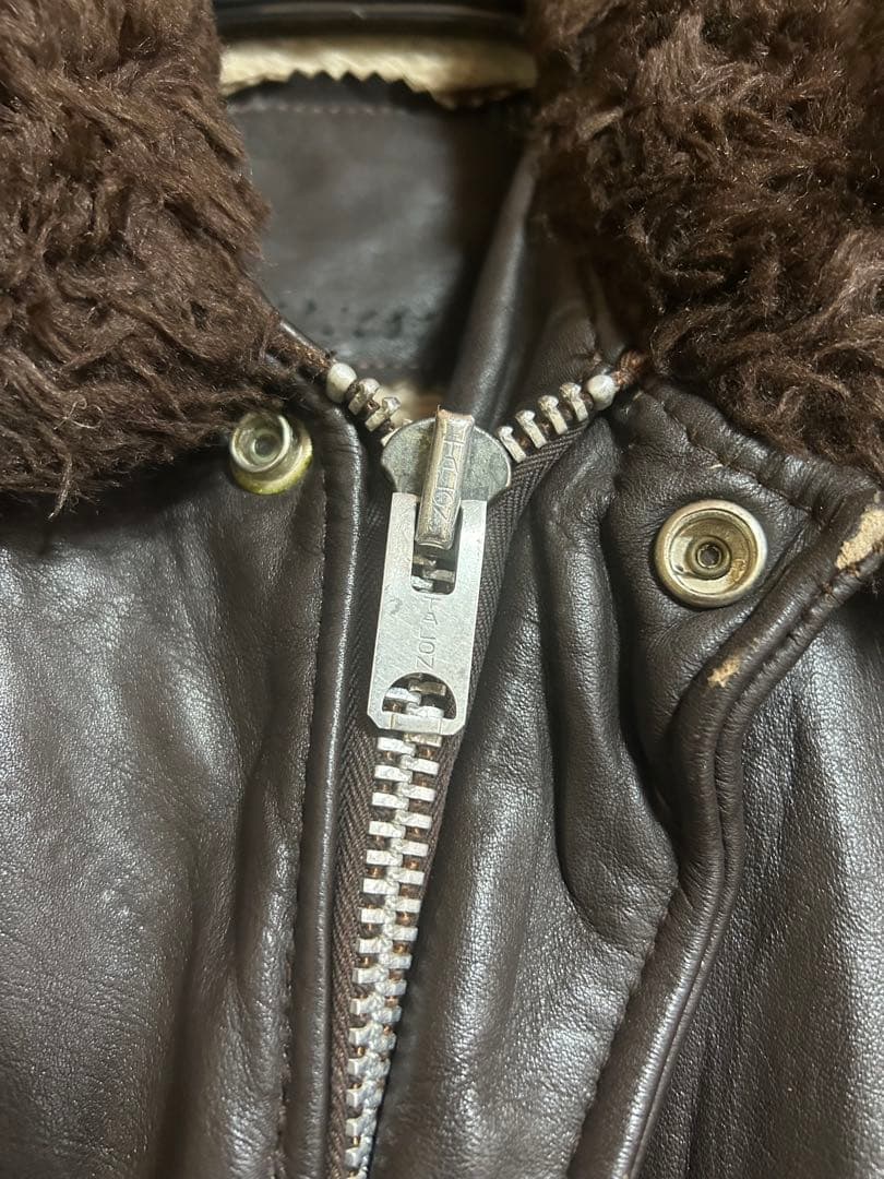 レザー フライトジャケット