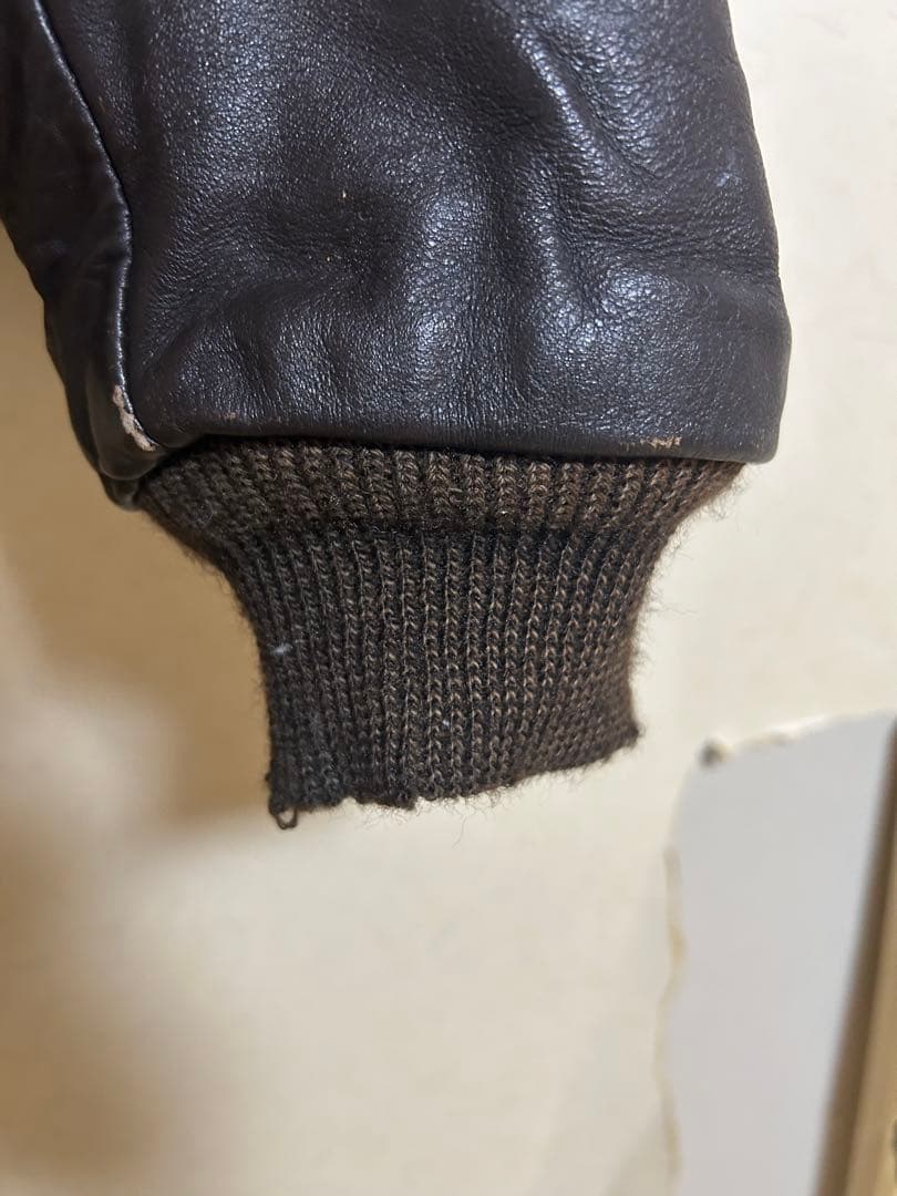 レザー フライトジャケット