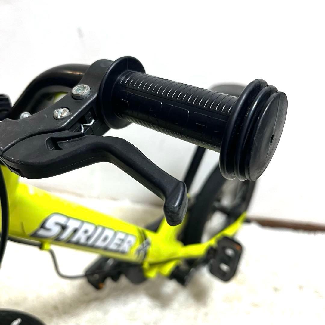ストライダー　STRIDER　14X　ライムイエロー　希少　人気　廃盤 ペダル付