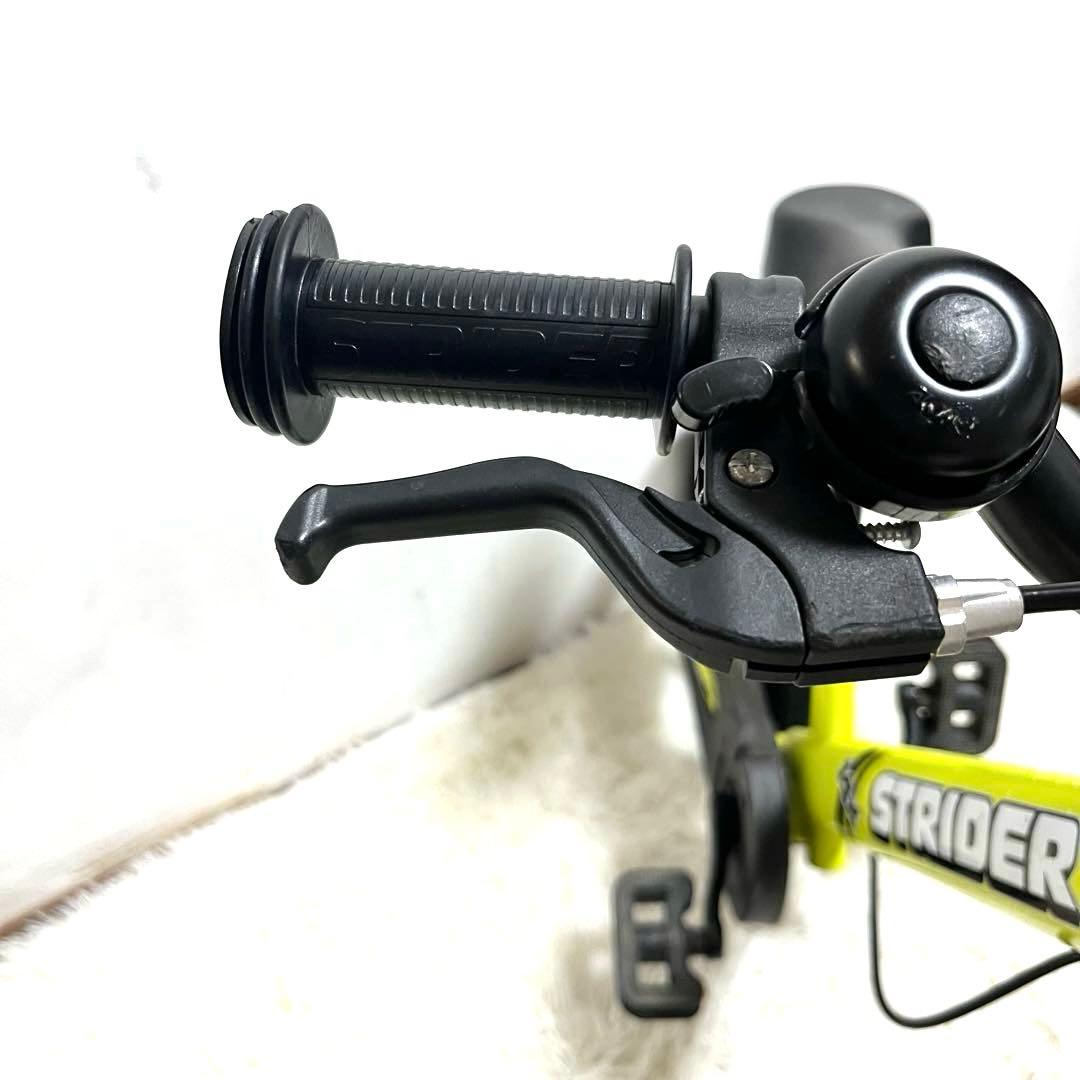 ストライダー　STRIDER　14X　ライムイエロー　希少　人気　廃盤 ペダル付