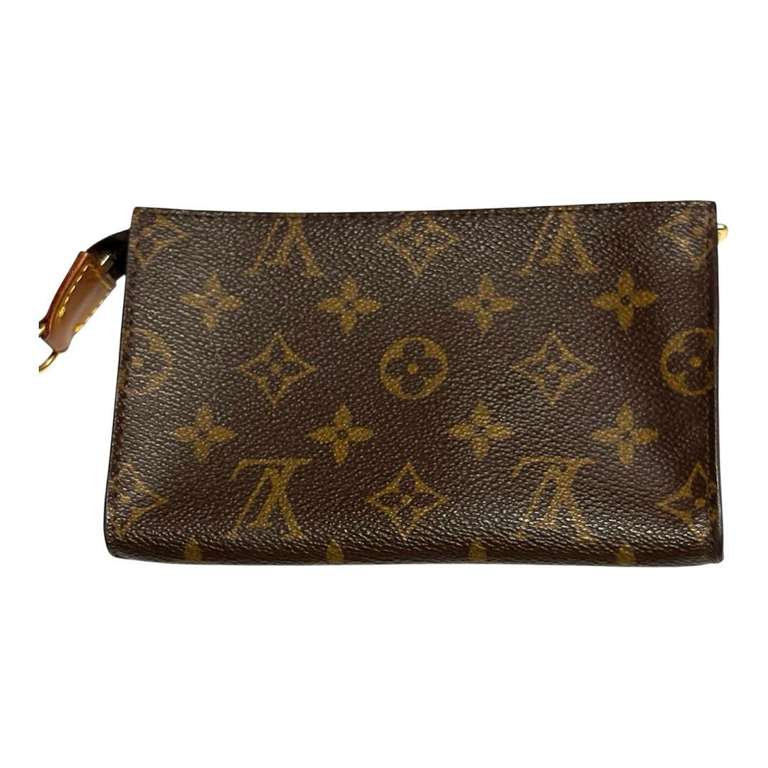 LOUIS VUITTON ルイ・ヴィトンバケットポーチ　ブラウンモノグラム