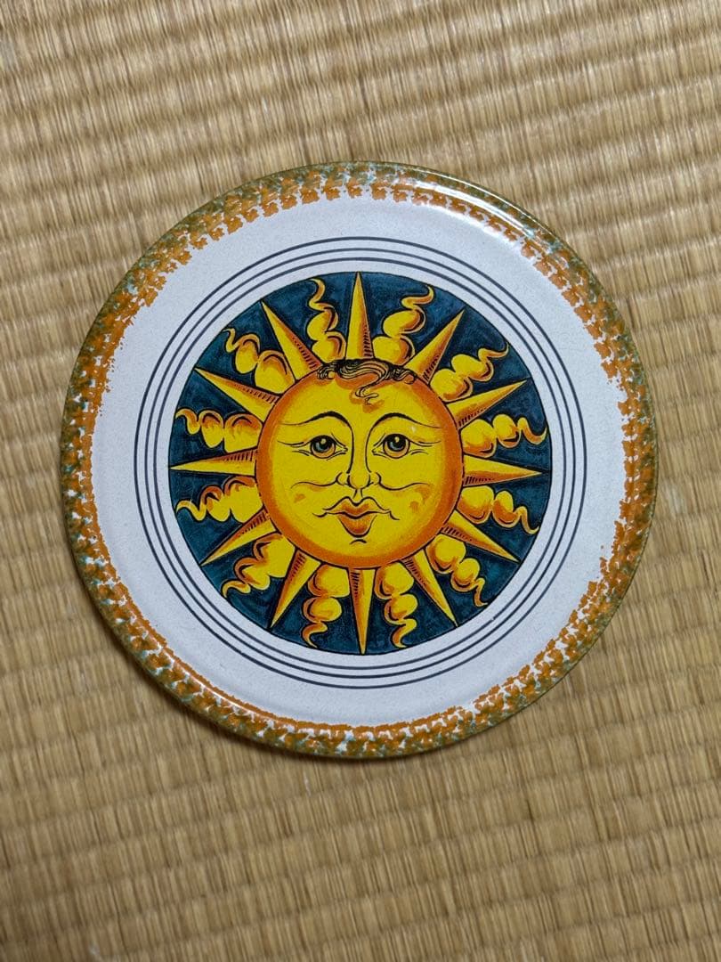 シチリア　マヨリカ焼き　2枚セット