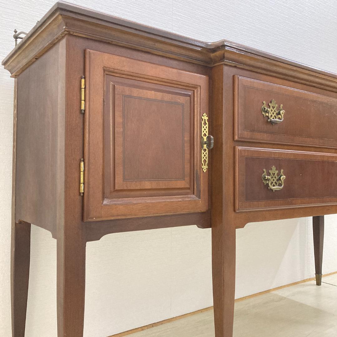 アンティーク　フェデラル様式デザイン　サイドボード　キャビネット