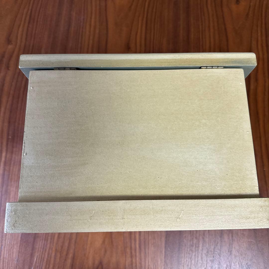 イングランド製　木製ボックス