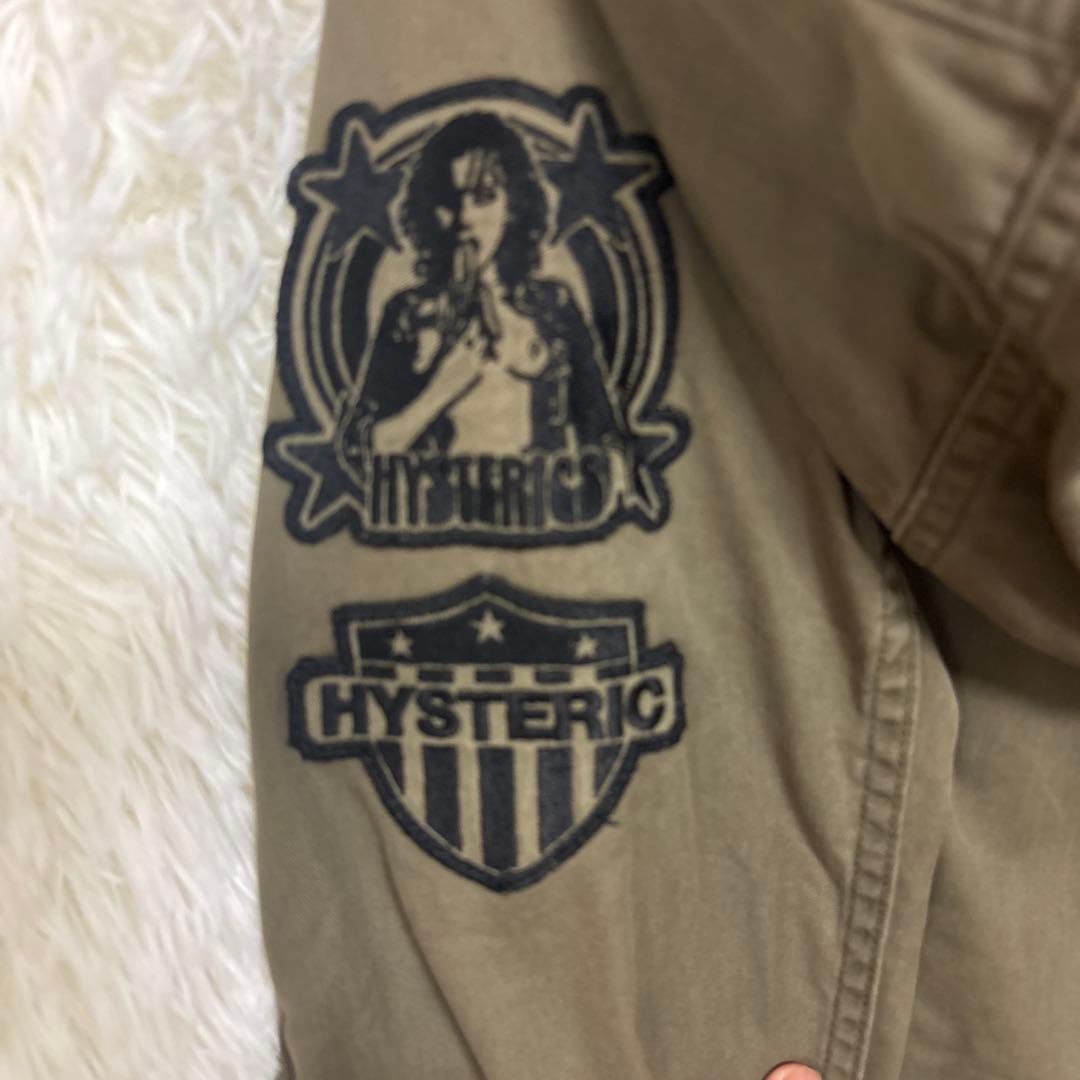 【HYSTERIC GLAMOUR 】ミリタリージャケット パーカー　ヒスガール