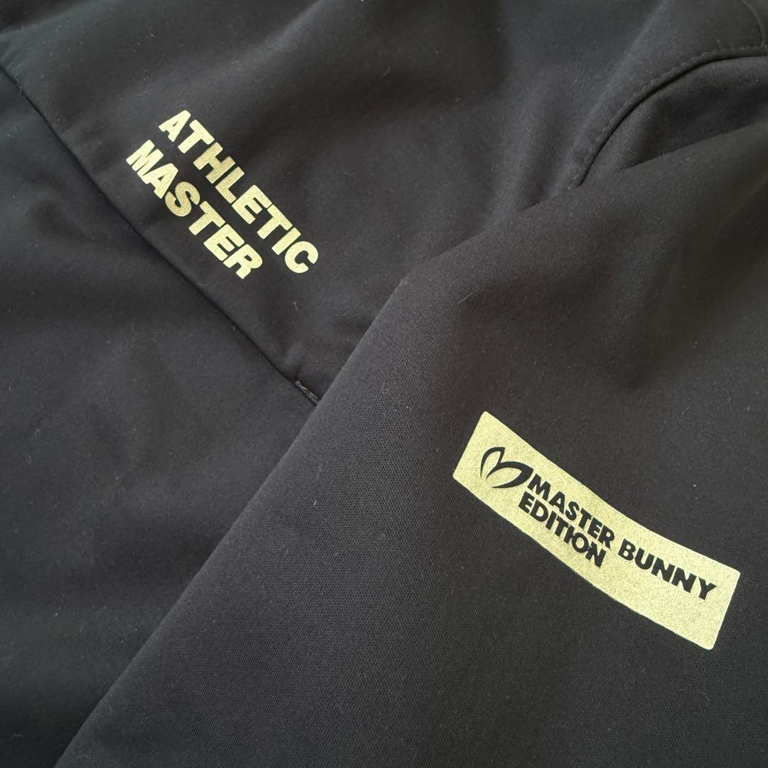 裏起毛　マスターバニー　ジャケット　ブルゾン　M〜L相当　紺　濃紺　ネイビー　4