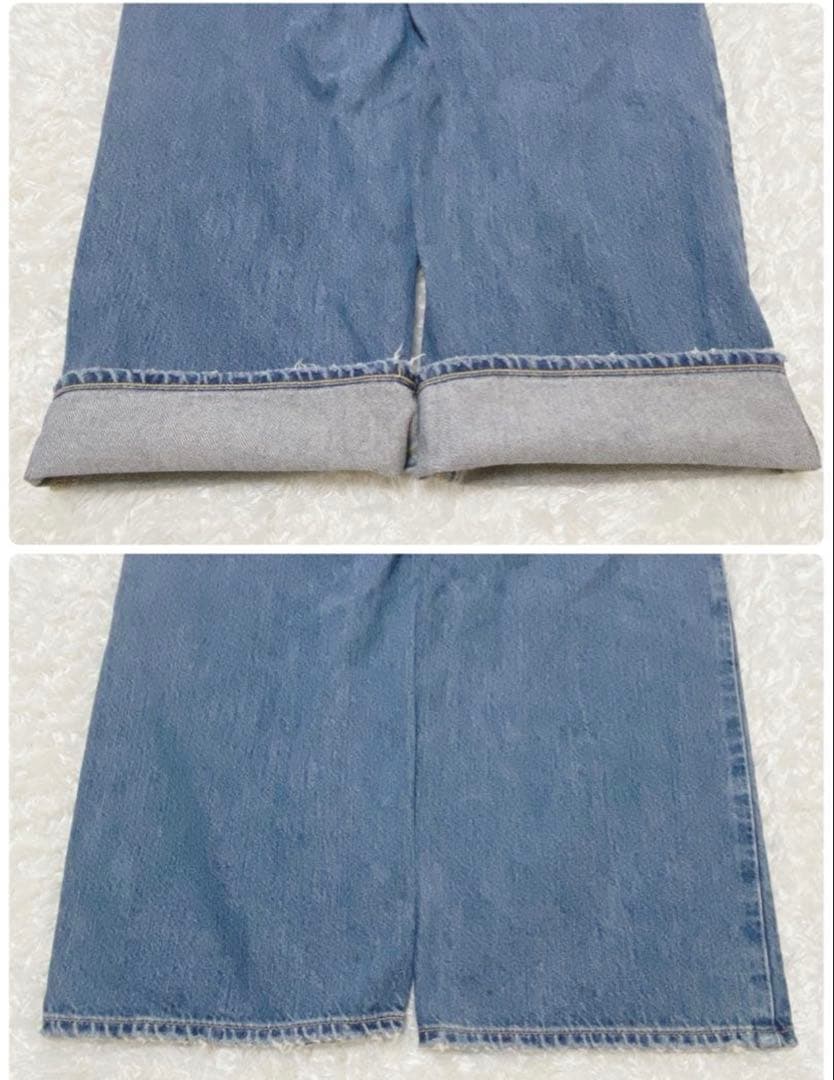 アッパーハイツ　THE CLARA FEATHER BLUE　サイズ24