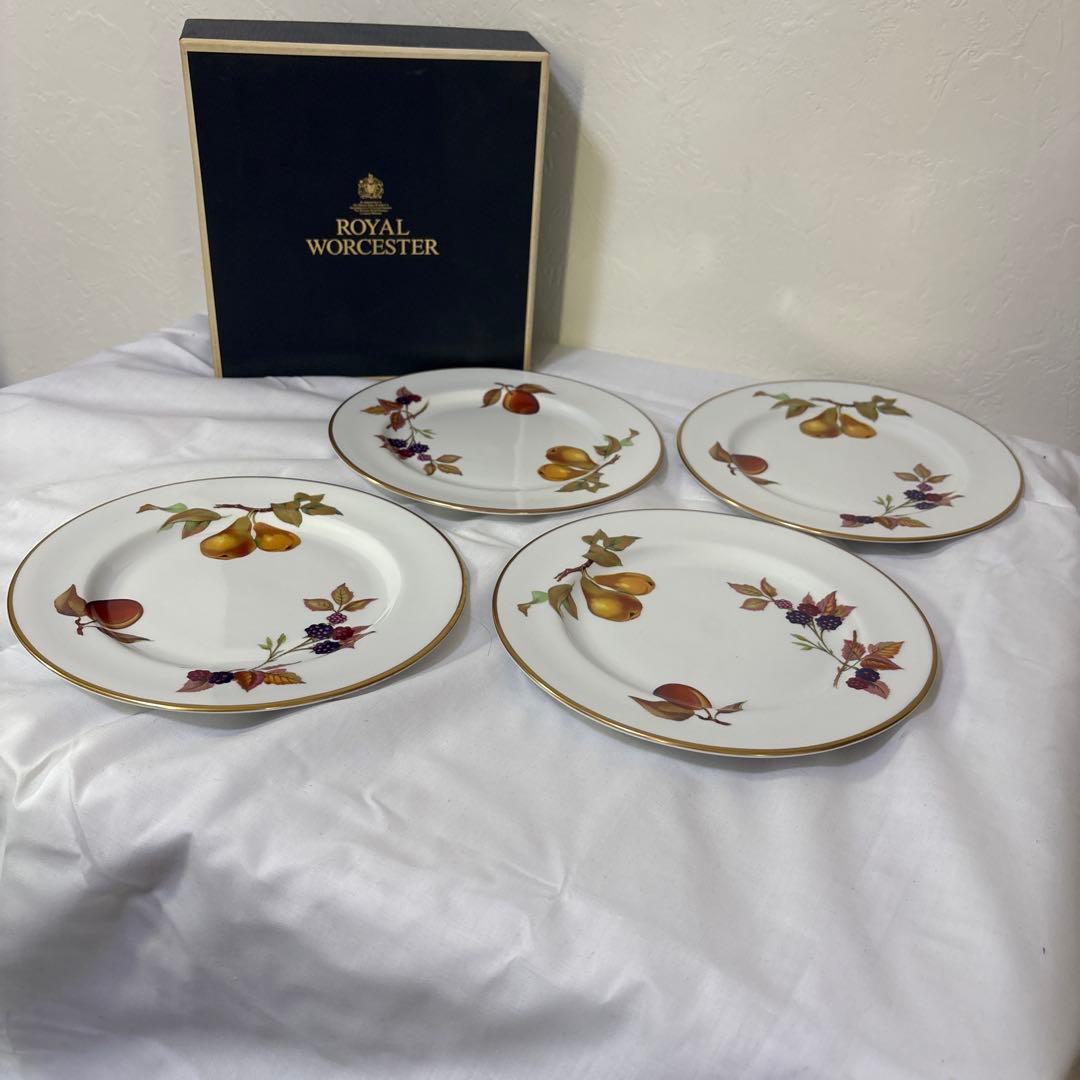  Worcester Evesham 皿 4枚セット