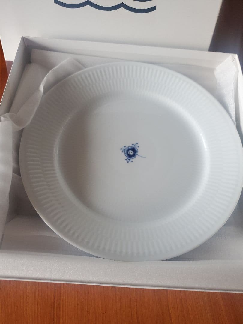 ◆限定品です！◆　ロイヤルコペンハーゲン　ブルーミスト 直径約27cm　2枚組