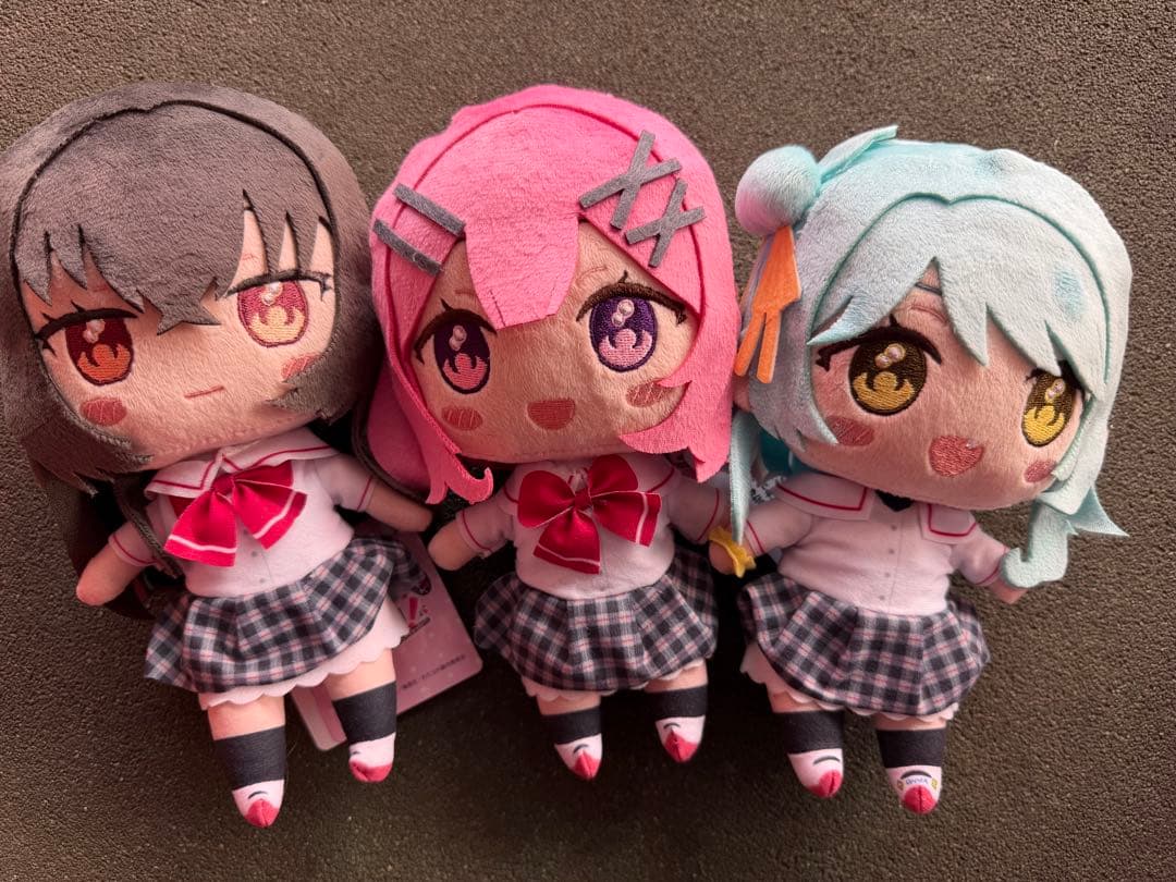 【バラ売り可】わたなれ みでぃあん 琴紗月 小柳香穂 甘織れな子 3体セット