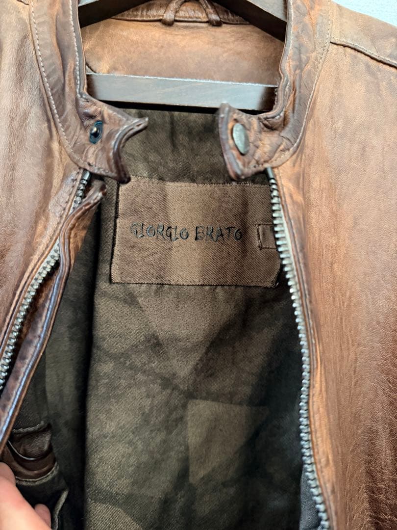GIORGIO BRATO のレザージャケット