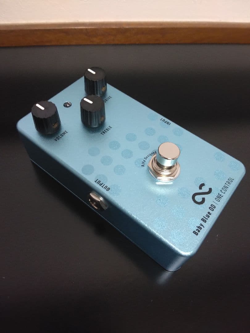 ギター Baby Blue Overdrive One Control