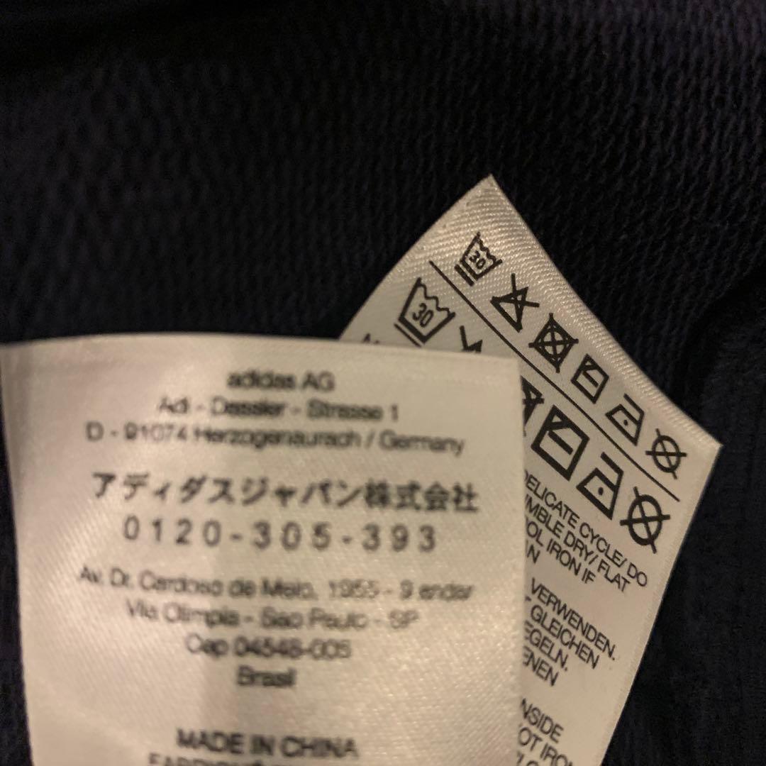 Y-3 ネイビー フルジップパーカー Lサイズ