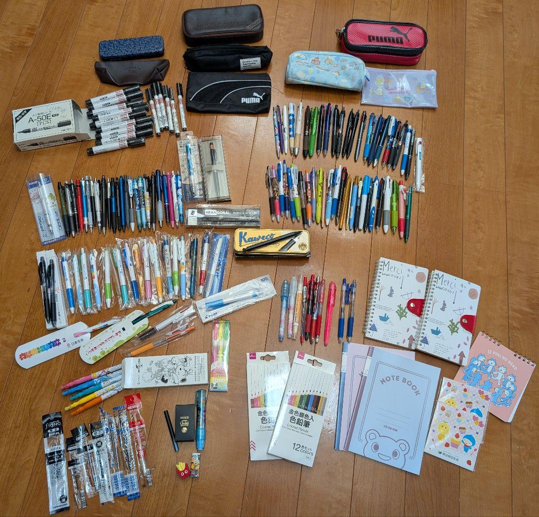 カヴェコ クルトガ フリクション パイロット ボールペン 大量 ゼブラ ルンルン