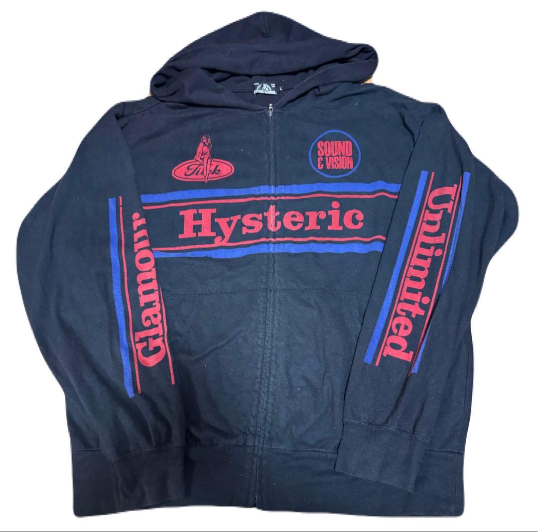 Hysteric Glamour ジップパーカー Lサイズ y2k 希少