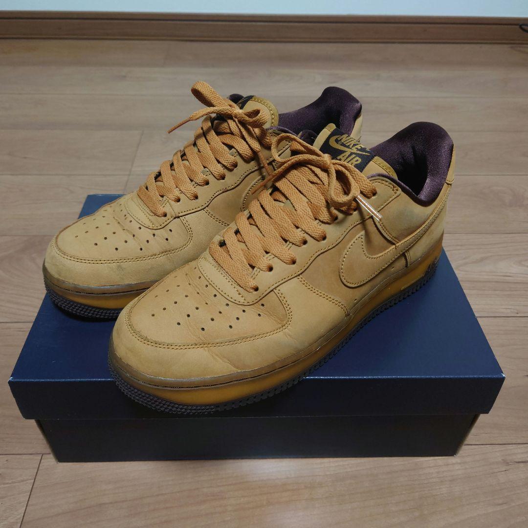 靴 Nike Air Force 1 wheat dark mocha 27.5cm