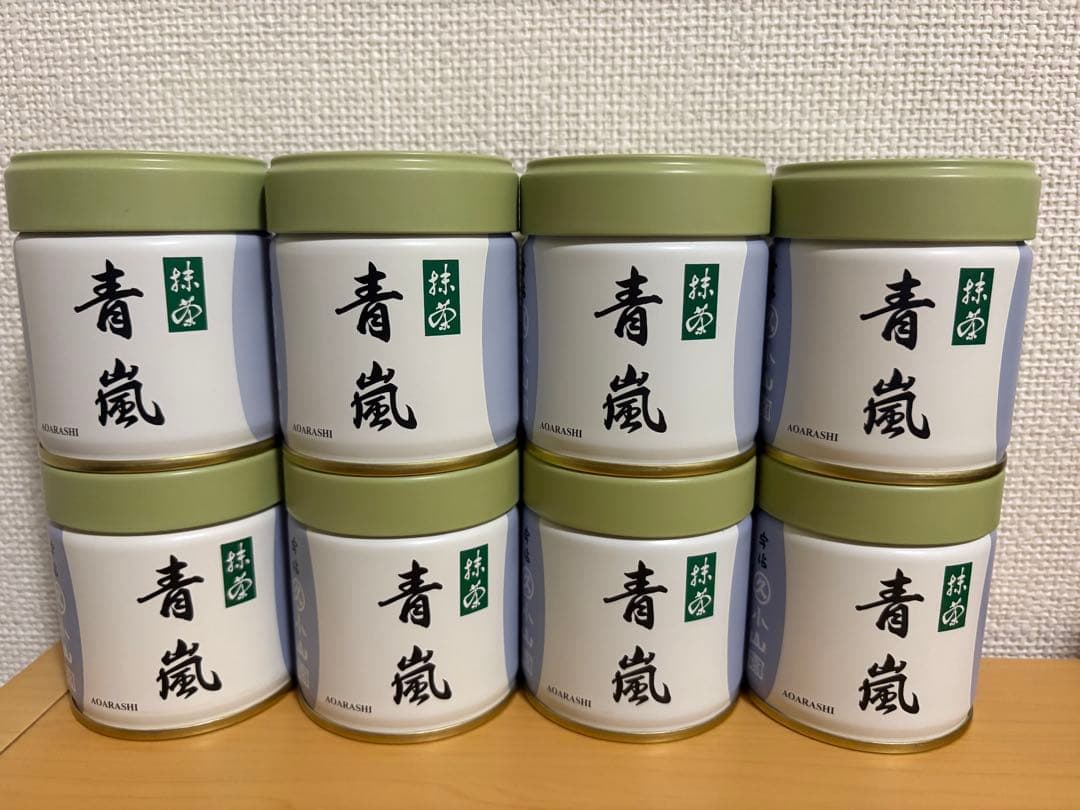 【最終価格】丸久小山園 青嵐 40g ８缶