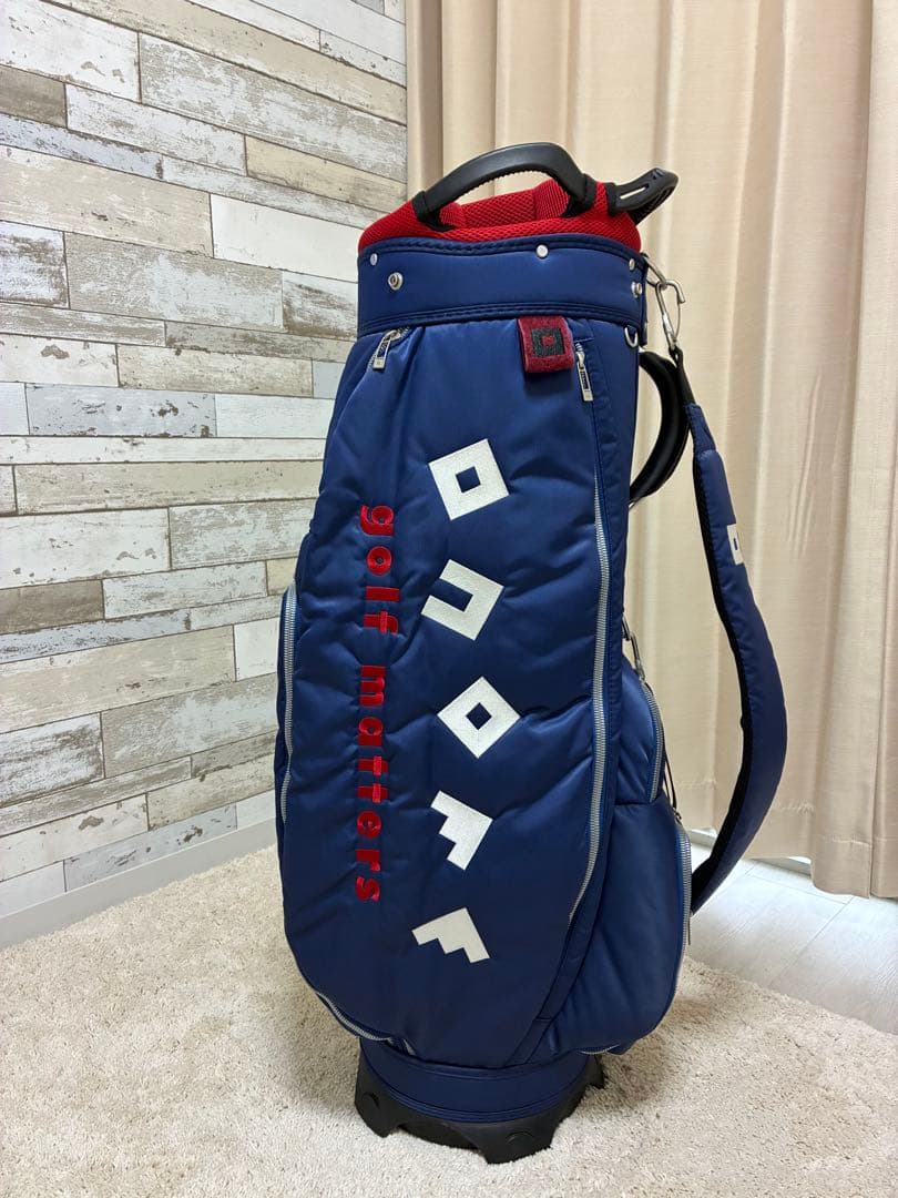 オノフ/ゴルフバッグ/ネイビー ロゴ入り