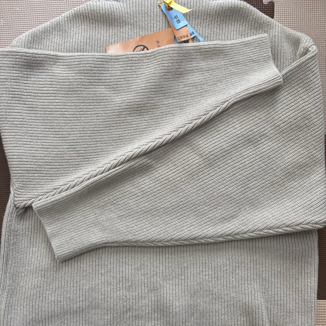 値下げ⭐︎Deuxieme Classe BLANC アゼ タートルネック　プル