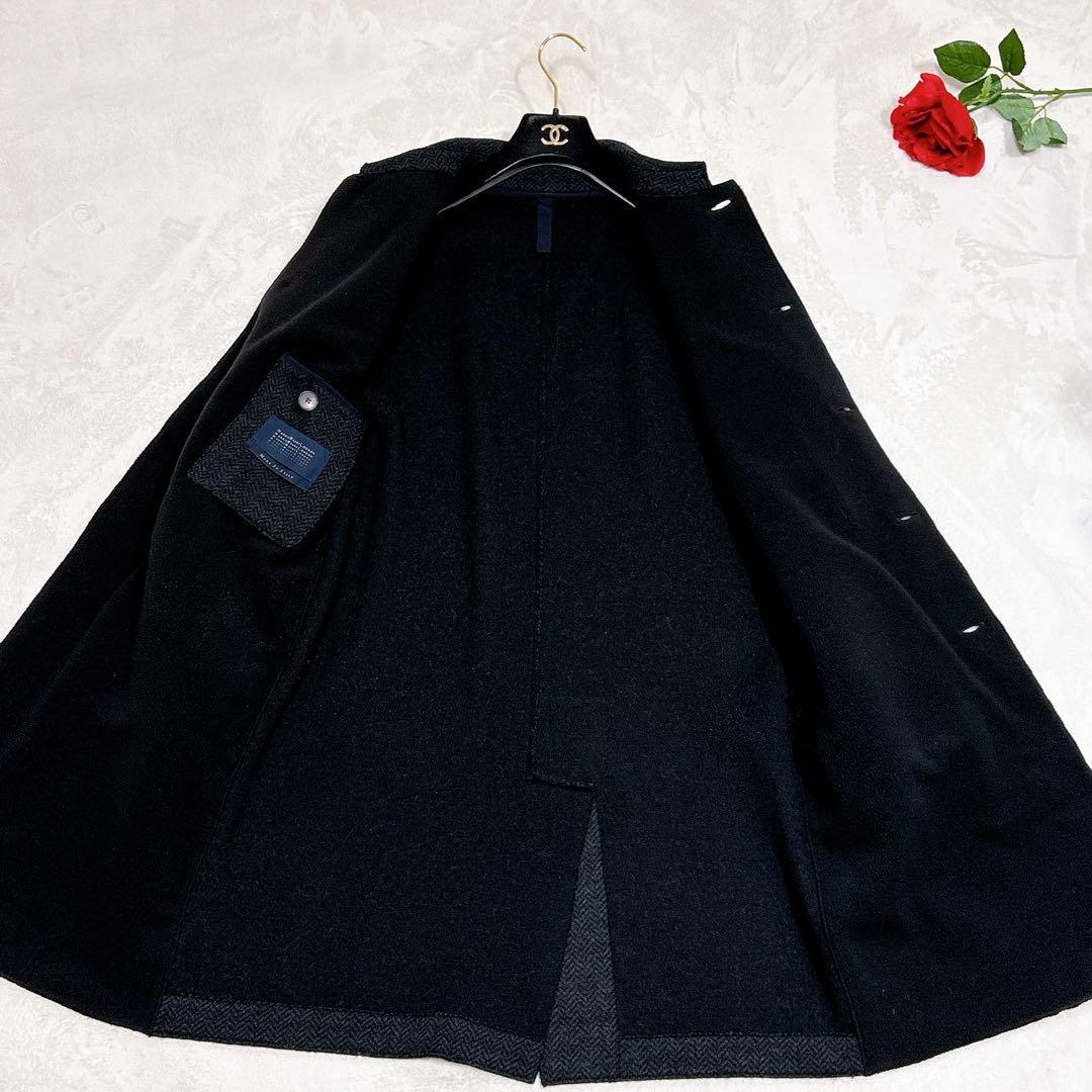 新品同様✨　ハリス　ワーフ　ロンドン　ステンカラー　メンズ　ヘリンボーン