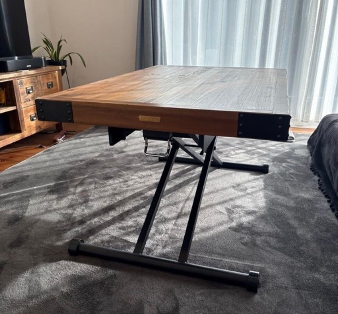 【美品:1月使用】リフティングテーブル 昇降テーブル