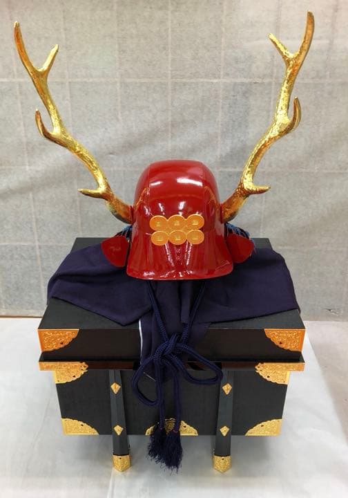 世界で一つ　本物志向 着用真田幸村兜samurai helmet 大人着用兜