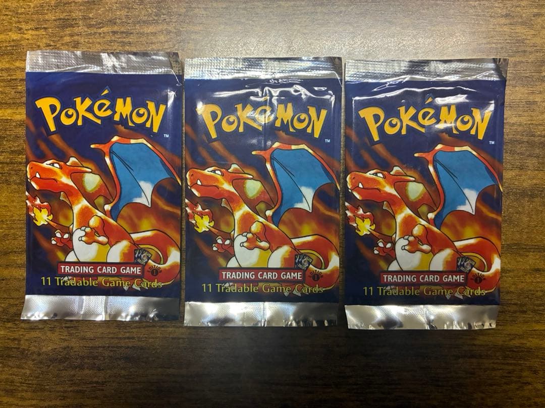 ポケカ Base Set Booster Pack 1st Edition3P