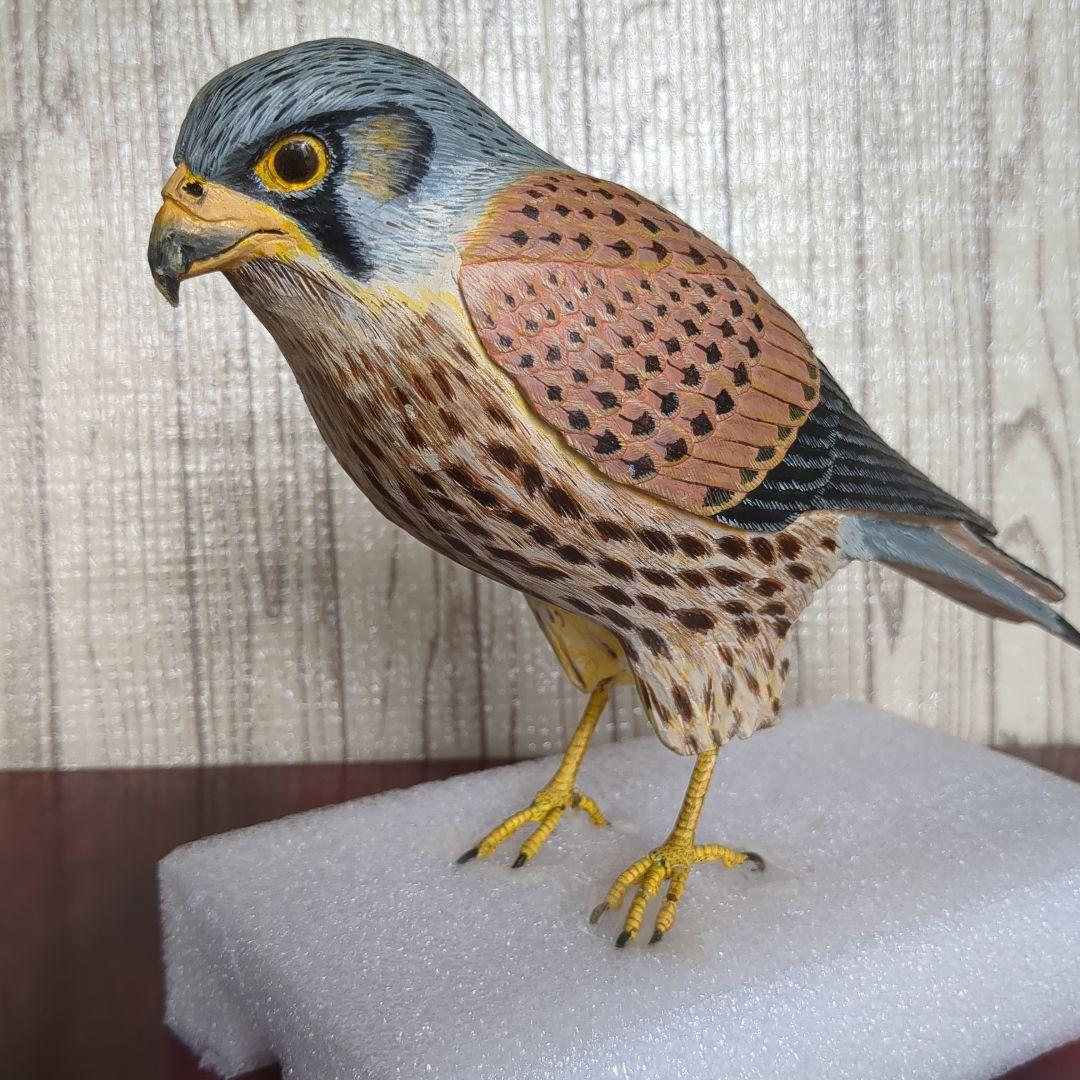 バードカービング　チョウゲンボウ