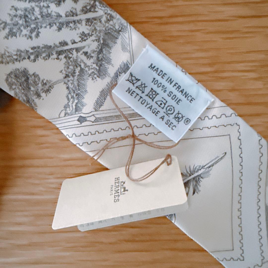 エルメス　2025AW フォーブルの切手愛好家 ツイリー スカーフ　新品