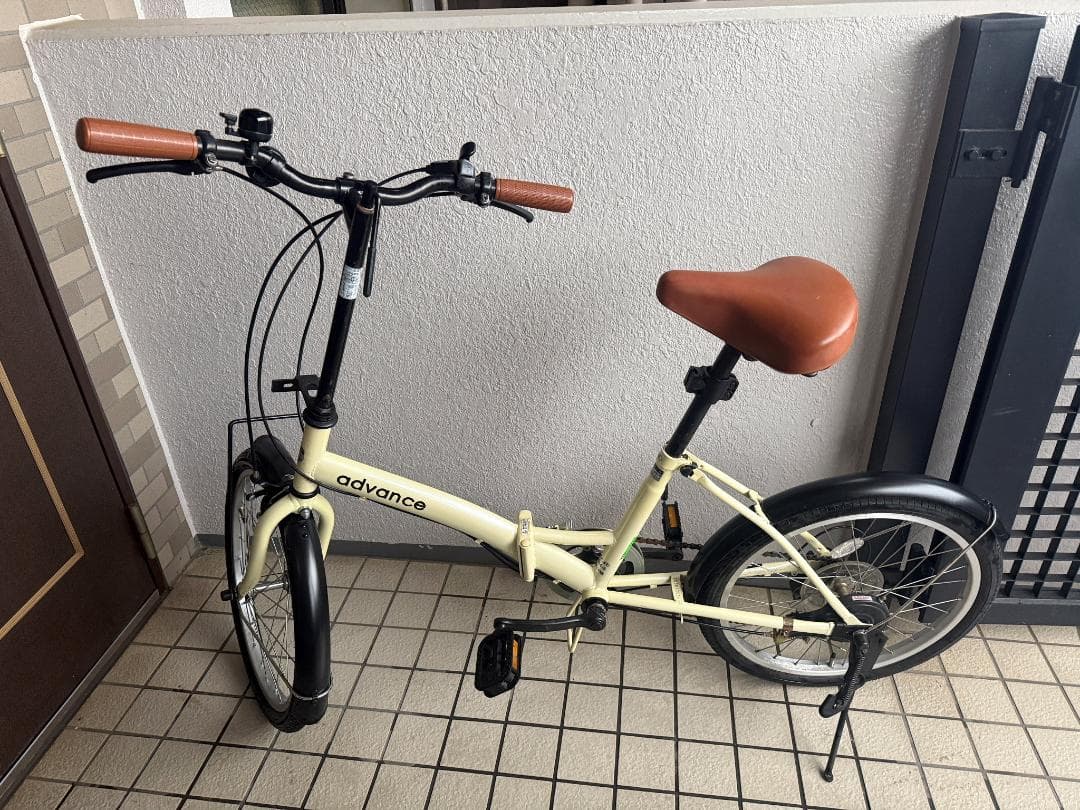 ◆ 折りたたみ自転車 & 収納バッグ （引取り限定＠千葉・我孫子）