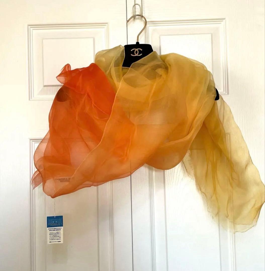 〈新品未使用〉富岡シルク プラチナマーク・ストール